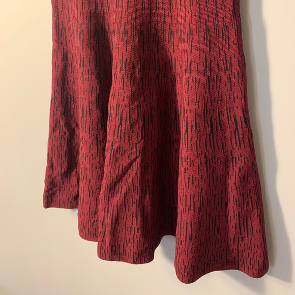 Dex Burgundy Dress - Picture 2 of 7